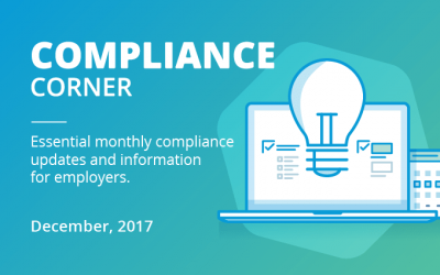 Compliance Corner December 2017