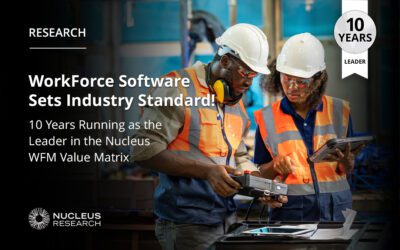 Proving a Decade of Excellence, WorkForce Software Remains Leader in Nucleus WFM Value Matrix