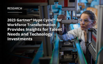 2023 Gartner® Hype Cycle™ for Workforce Transformation
